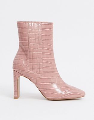 asos pink boots