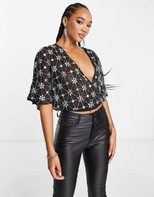 Black angel best sale mesh top