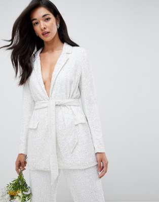 ASOS DESIGN embellished blazer