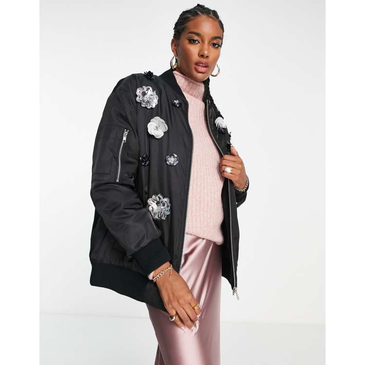 Asos clearance embellished jacket