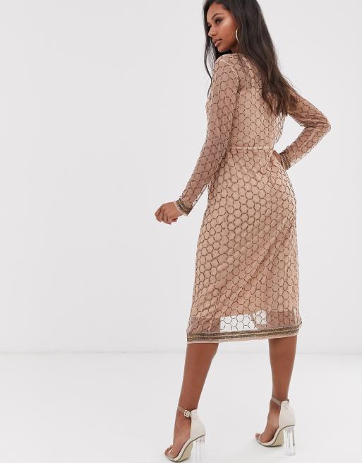 Asos hotsell robe midi