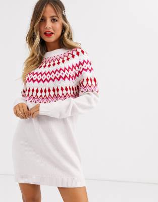 long christmas jumper dress