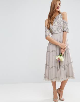 asos embellished dresses