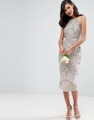 asos embellished dresses