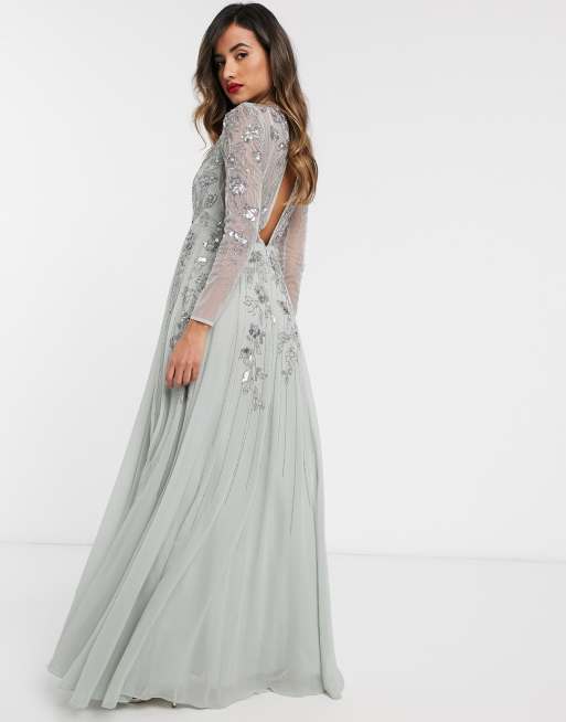 asos evening maxi dress