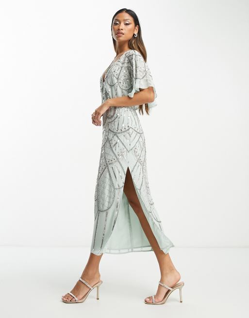 Asos best sale embellished dress