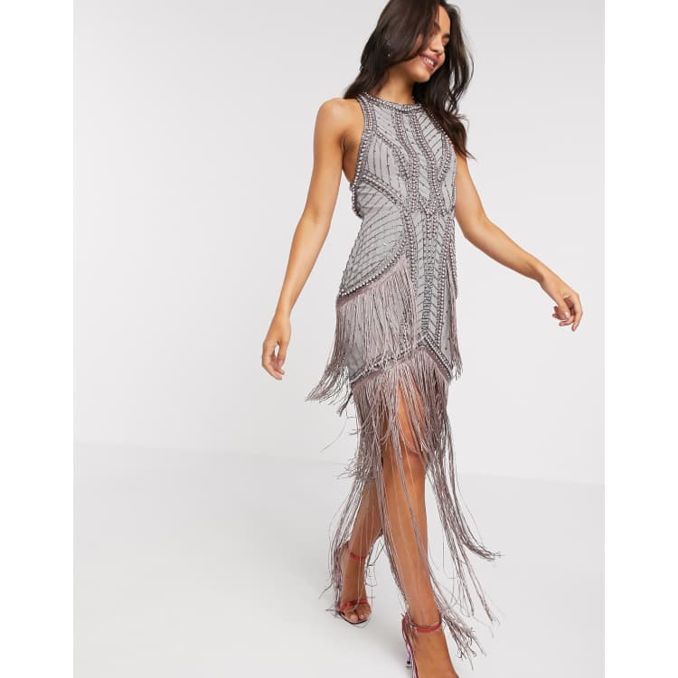 Asos shop fringe dress