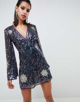 asos star dress