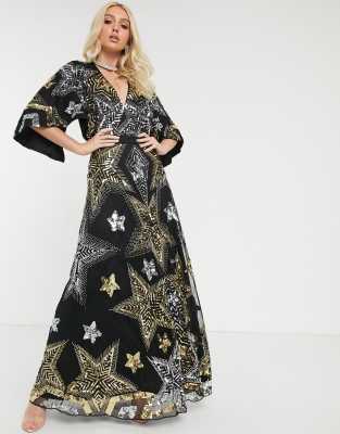 maxi star dress