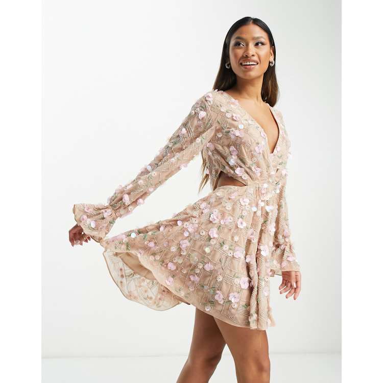 Asos bubble wrap dress best sale