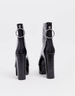 asos platform ankle boots