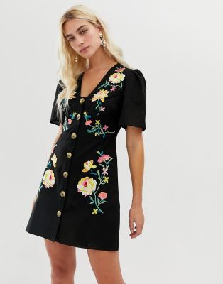 asos mini tea dress