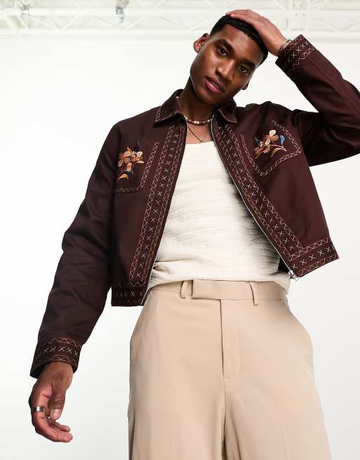 Asos mens harrington discount jacket