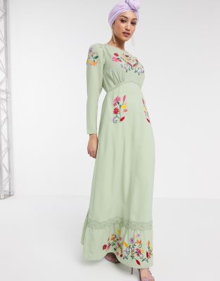 modest maxi dresses cheap