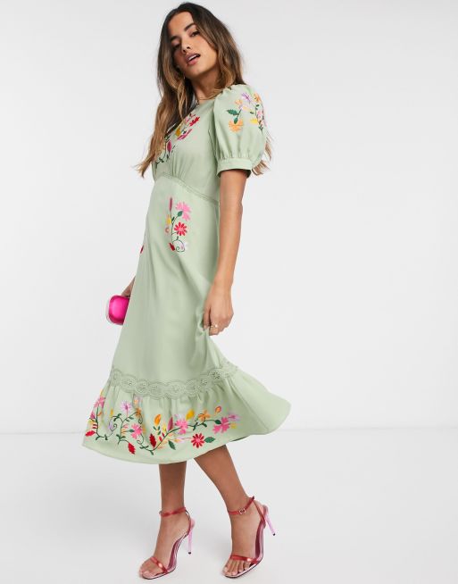 Asos tea 2025 party dresses