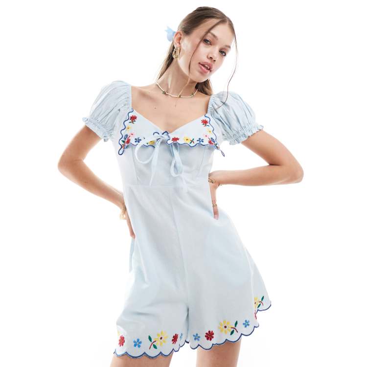Asos peter pan collar dress sale