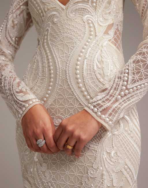 cute long tight dresses Long Sleeve Knit Cami Maxi Dress Women Skin Tight Elegant Club Party F main image 1