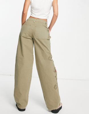 ★codegraphy★ Washed embroidery artwork cargo pants khaki C G2ARTA2117_RTA_b_grande.jpg?v=