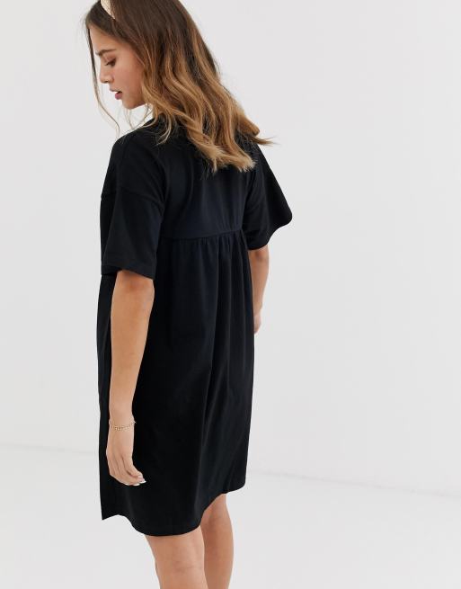 ASOS DESIGN embroidered ultimate cotton smock dress, 2 of 4
