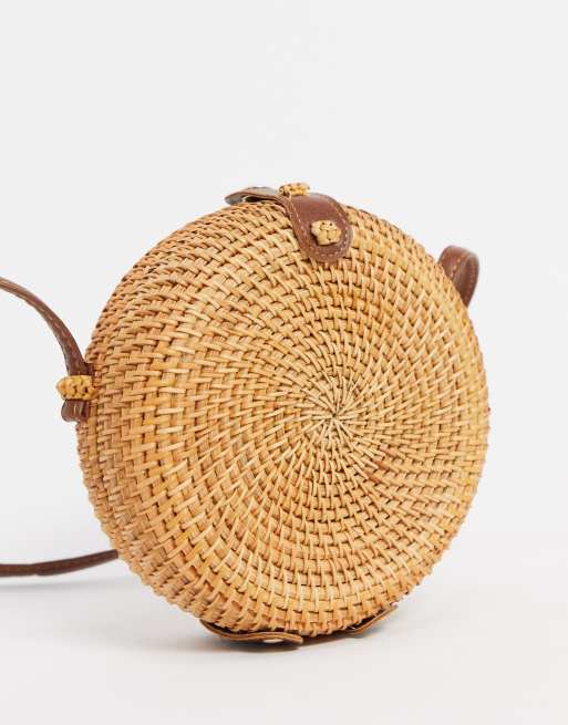 Round Seagrass Bag