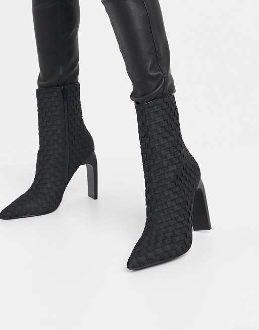 Asos design empower chunky sock clearance boots