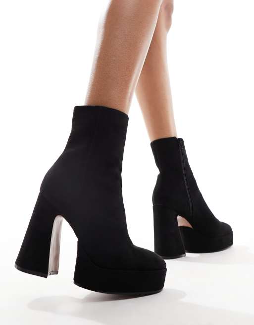 Asos cheap platform booties