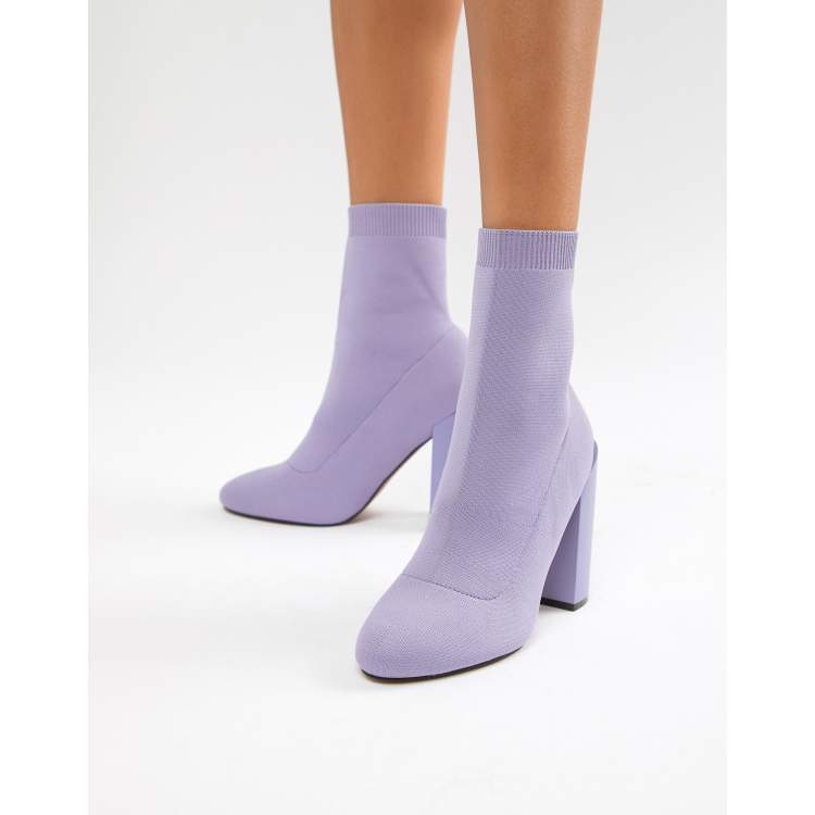 Bottines effet chaussettes hot sale