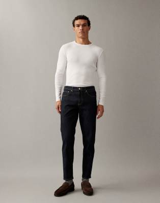 Eng zulaufende Jeans in Indigoblau Blau 58 Short