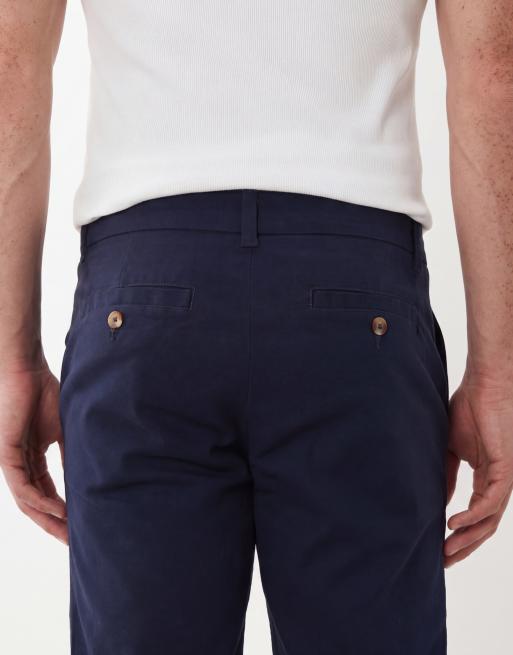 ASOS DESIGN – Enge Chinoshorts in Marineblau, 4 von 5