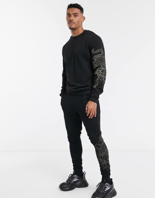 ASOS DESIGN – Kombiteil mit Tigerstickerei, 3 von 3