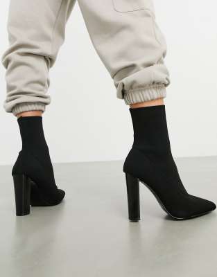 designer sock heels