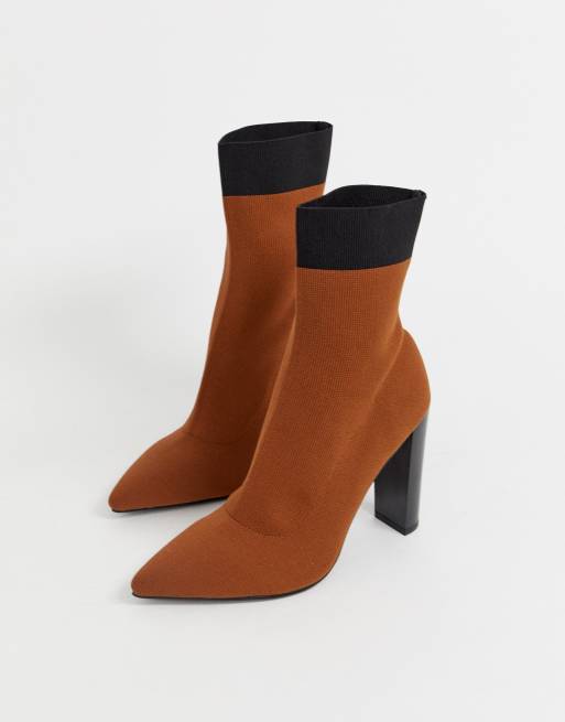 Bottines store chaussettes asos