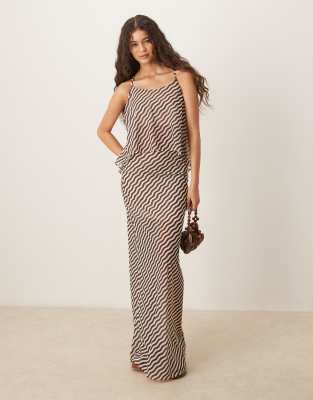 ASOS DESIGN - Ensemble à rayures - Noir et blanc | ASOS