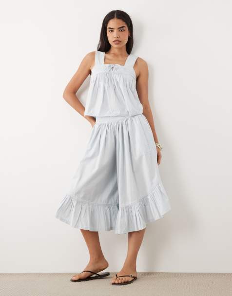 ASOS DESIGN - Ensemble au crochet - Bleu - view 1