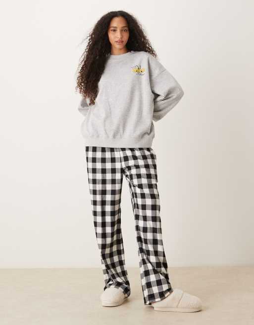 ASOS DESIGN - Ensemble avec sweat et pantalon ample à imprimé martini, 2 de 4