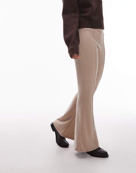 ASOS DESIGN - Ensemble doux au toucher à surpiqûres - Taupe - view 1