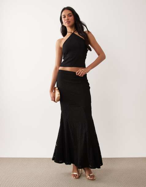 ASOS DESIGN - Ensemble en dentelle - Noir - view 1
