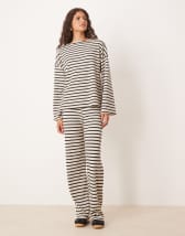 ASOS DESIGN heavyweight oversized boxy wide neck t-shirt in white