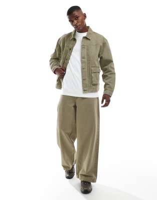 Ensemble Sweaty kaki main image 1