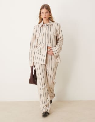 Salopette Femme Rayée Sans Manches - Combinaison été Confortable - Taille Réglable - Tissu Respirant - Style Vintage Décontracté - 10