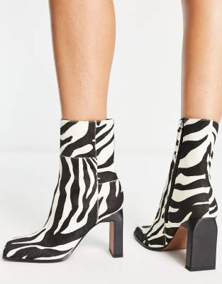 asos envy leather ankle boots