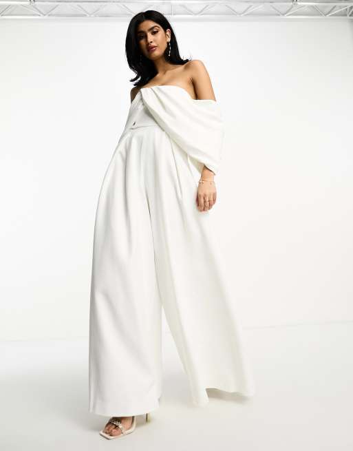 Combinaison blanche mariage asos new arrivals