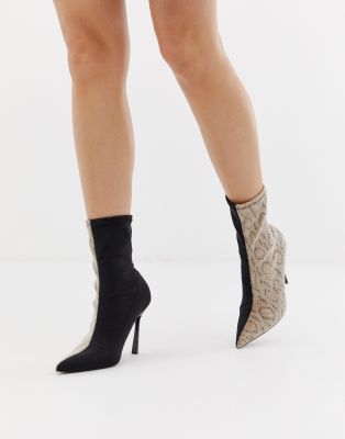 asos snakeskin heels