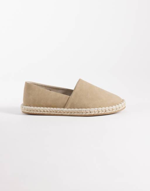 ASOS DESIGN - Espadrilles color tortora