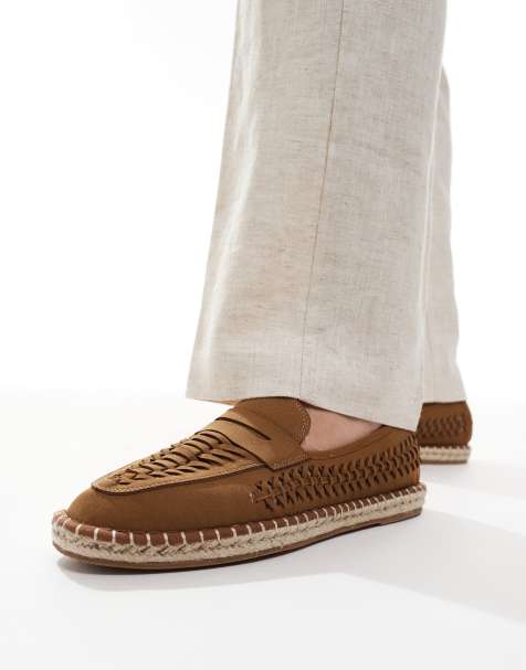 ASOS DESIGN - Espadrilles effet tressé - Fauve - view 1