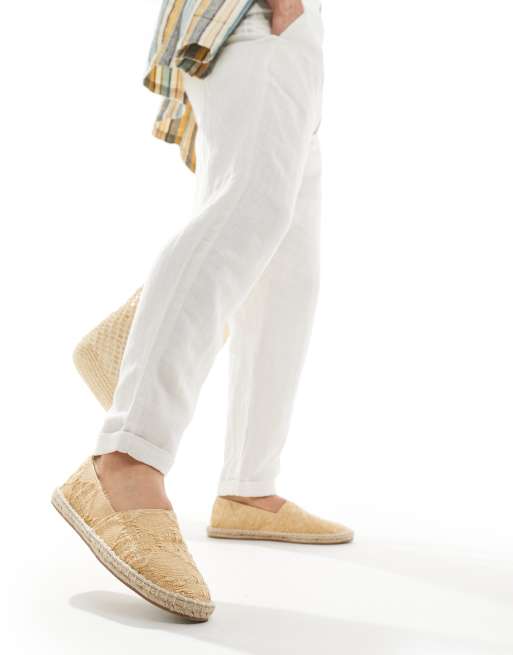 ASOS DESIGN espadrilles in natural weave, 3 of 4