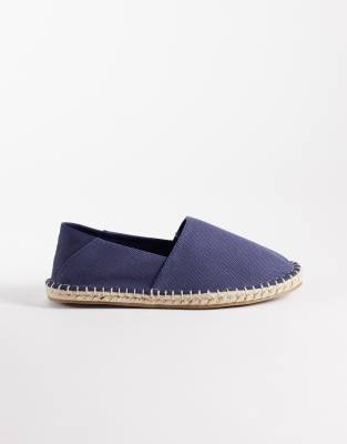 Asos Design Espadrilles In Blue