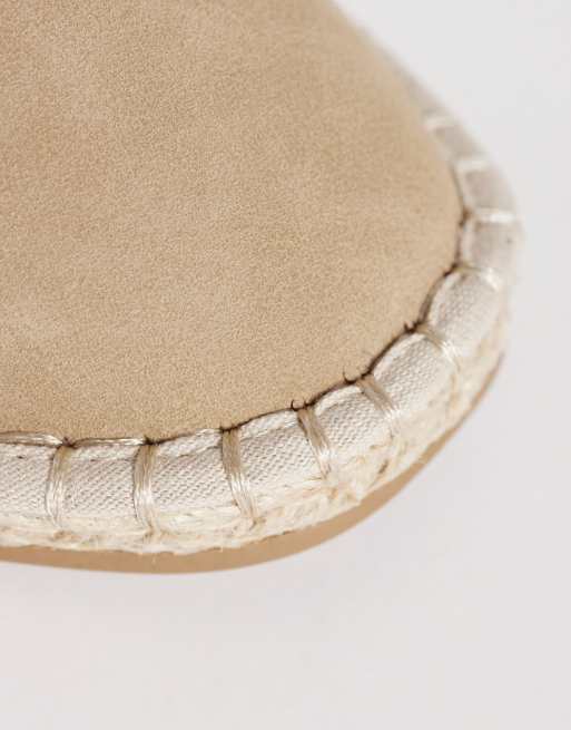 ASOS DESIGN espadrilles in taupe, 4 of 4