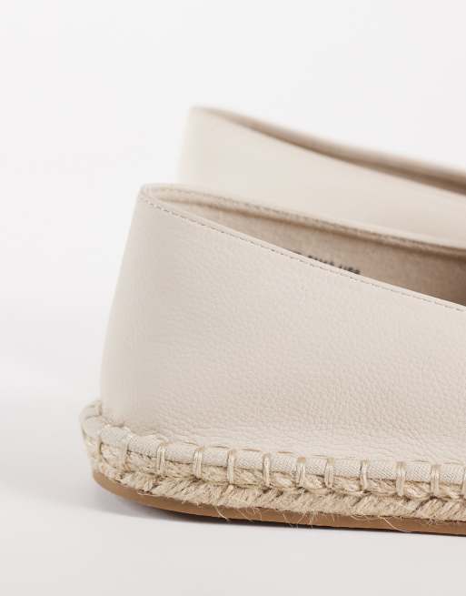 ASOS DESIGN espadrilles in tumbled beige, 2 of 4
