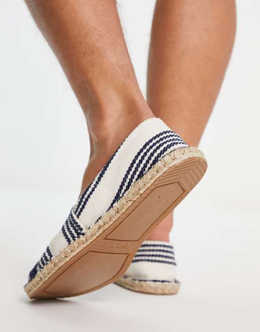 ASOS DESIGN Espadrilles ray es Bleu marine naturel ASOS